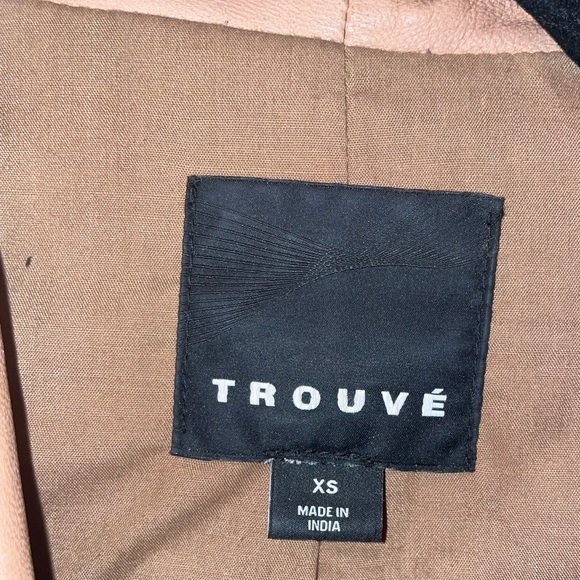 Cognac Trouvé Leather jacket - Picture 4 of 8